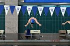 Swimming vs Bentley  Wheaton College Swimming & Diving vs Bentley College. - Photo by Keith Nordstrom : Wheaton, Swimming & Diving